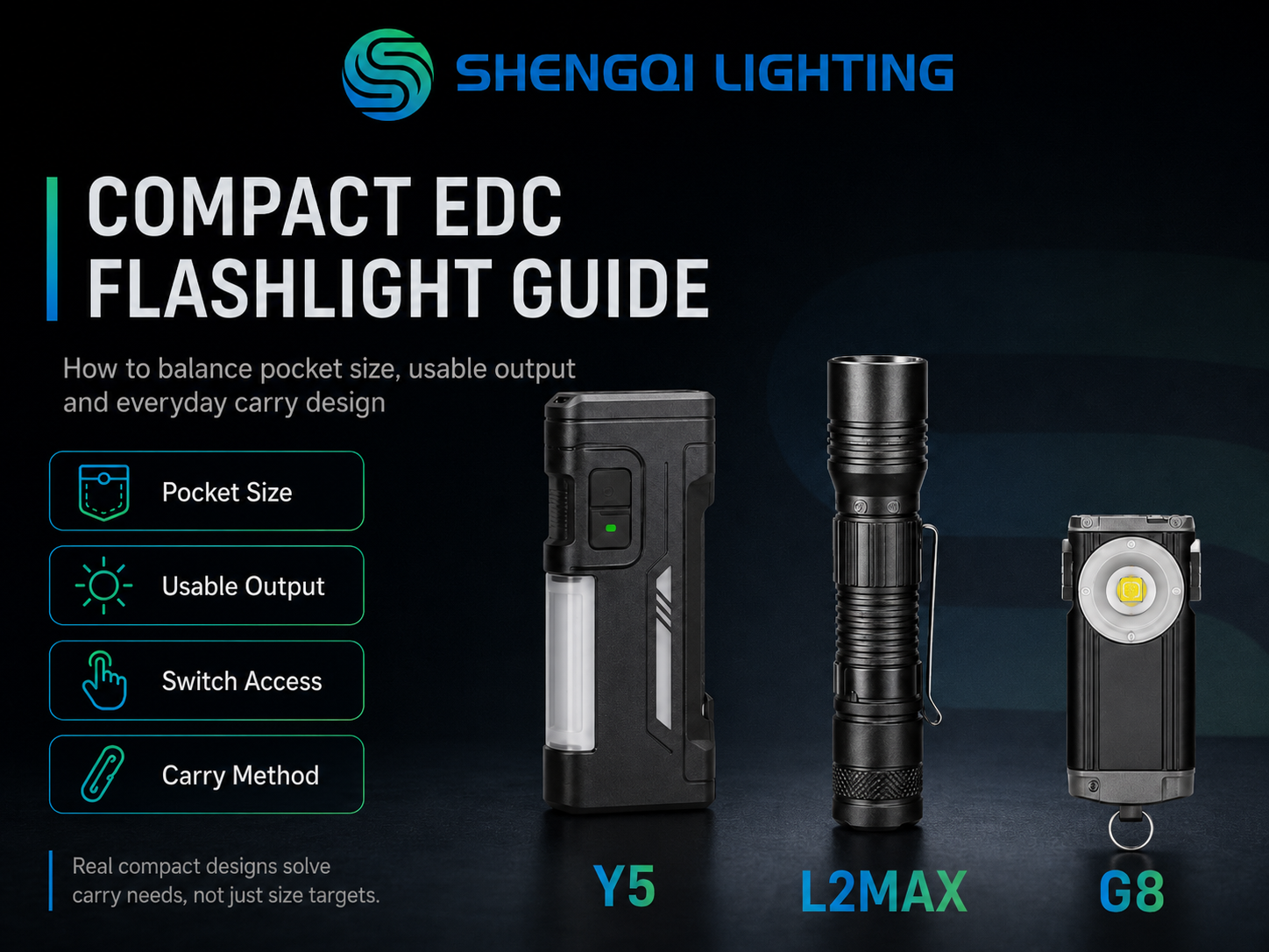 Compact EDC Flashlight: Small Enough to Carry, Useful Enough to Keep